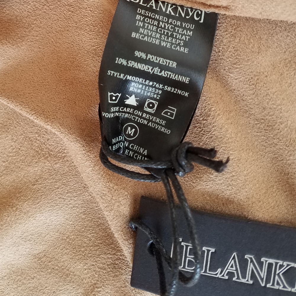 BLANK NYC Faux Suede Open Blazer - Picture 5 of 7